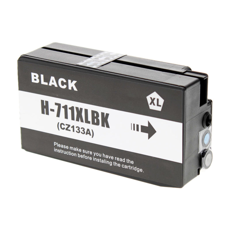 Remanufactured HP 711 (CZ133A) Wide Format, Black, 80ml