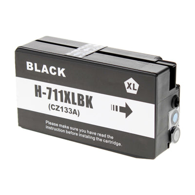 Remanufactured HP 711 (CZ133A) Wide Format, Black, 80ml