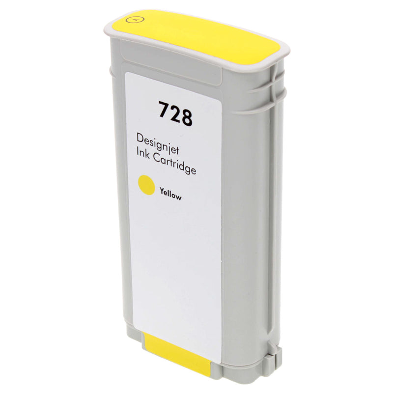 Remanufactured HP 728 (F9K15A) Wide Format, Yellow, 130ml