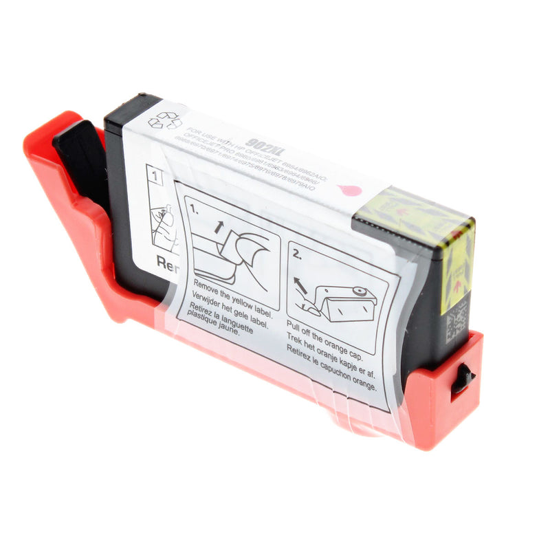 Remanufactured HP 902XL (T6M06AN) InkJet Cartridge, Magenta, 750 High Yield, New Chip, Firmware Safe
