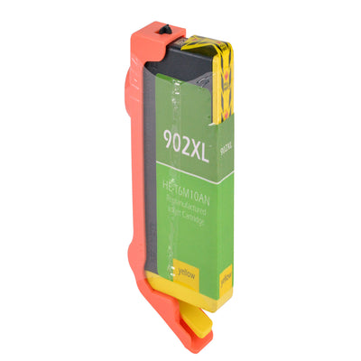 Remanufactured HP 902XL (T6M10AN) InkJet Cartridge, Yellow, 825 High Yield