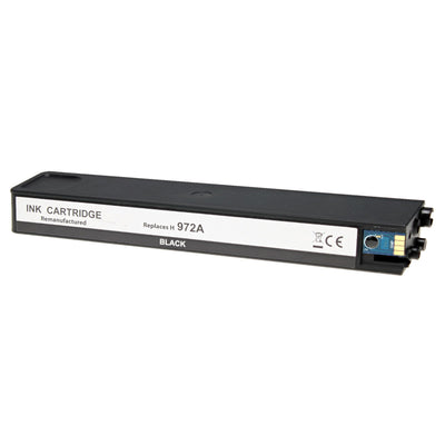 Remanufactured HP 972A (F6T80AN) InkJet Cartridge, Black, 3500 Yield
