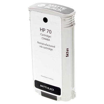 Remanufactured HP 70 (C9448A) Wide Format, Matte Back, 130ml Yield