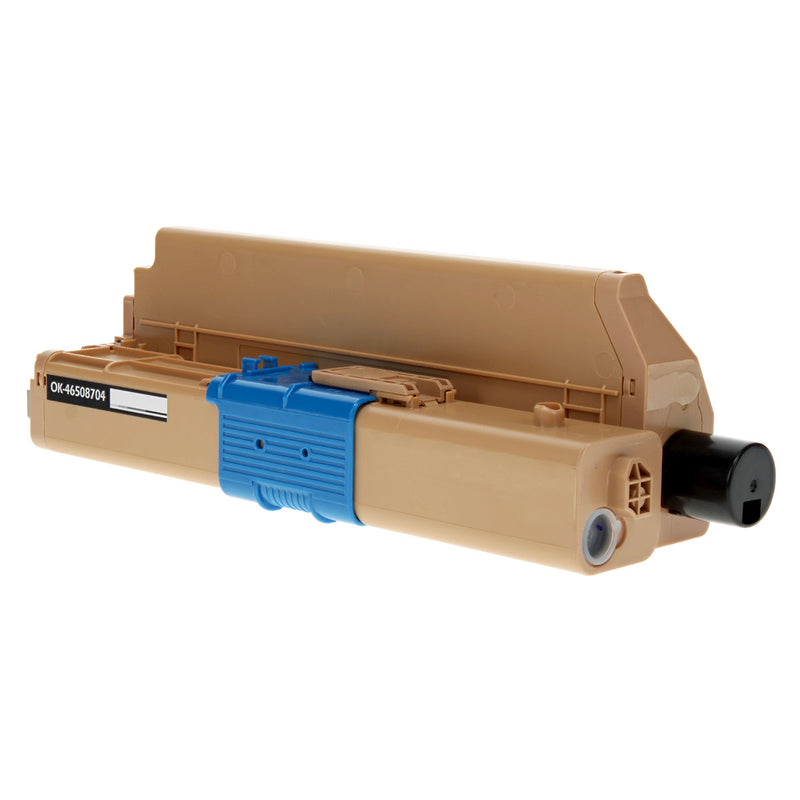 Compatible Okidata C332 C363DN (46508704) Toner Cartridge, Black, 3.5K High Yield