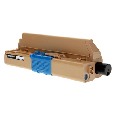Compatible Okidata C332 C363DN (46508704) Toner Cartridge, Black, 3.5K High Yield