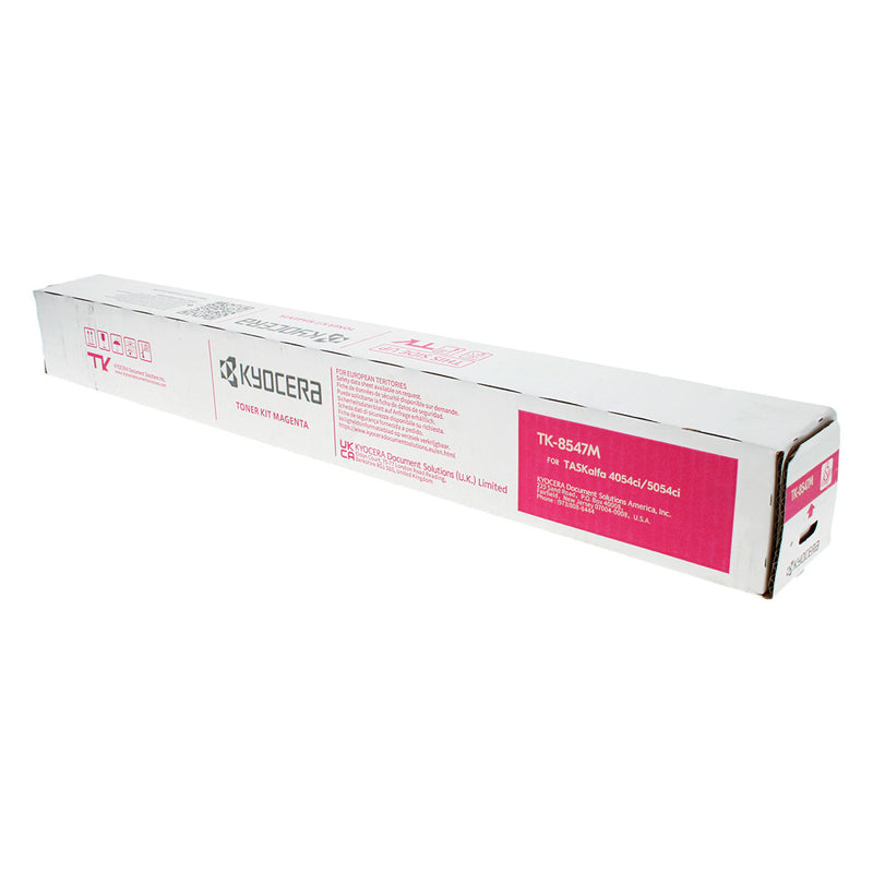 OEM Kyocera Mita TK-8547M (1T02YMBUS0) Toner Cartridge, Magenta, 20K Yield