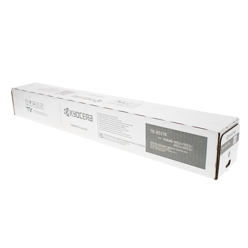 OEM Kyocera Mita TK-8517K (1T02ND0US0) Toner Cartridge, Black, 30K Yield