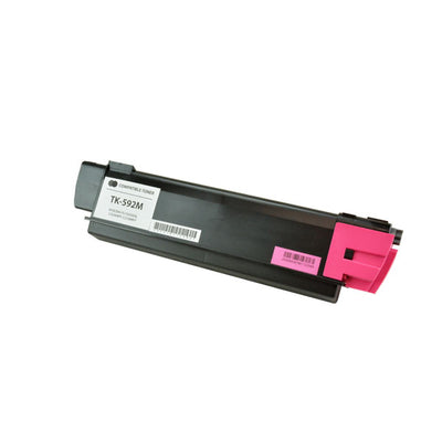 Compatible Kyocera Mita TK-592M (1T02KVBUS0) Toner Cartridge, Magenta, 5K Yield