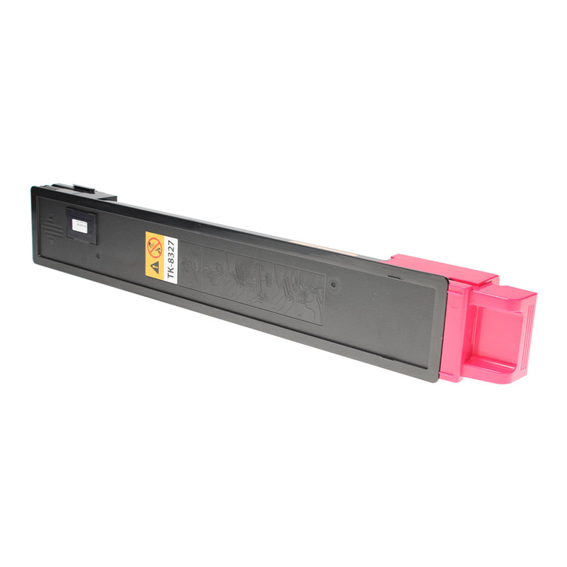 Compatible Kyocera Mita TK-8327M (1T02NPBUS0) Toner Cartridge, Magenta, 12K Yield, TAA Compliant, Made in USA