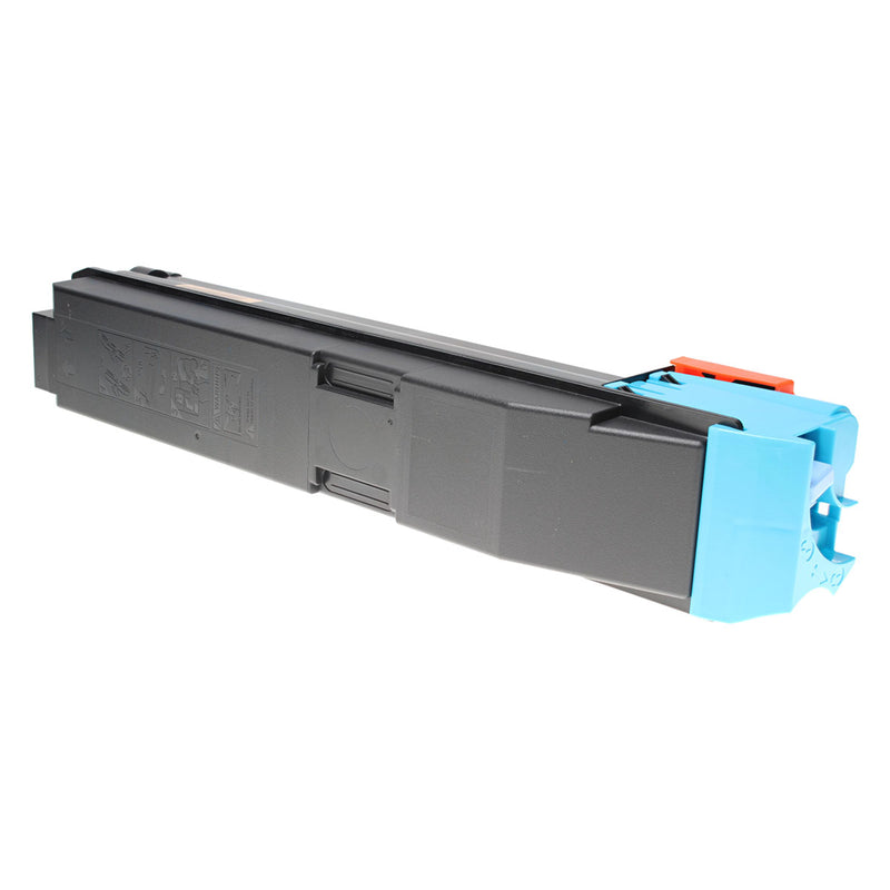 Compatible Kyocera Mita TK-8307C (1T02LKCUS0) Toner Cartridge, Cyan, 15K Yield, TAA Compliant, Made in USA