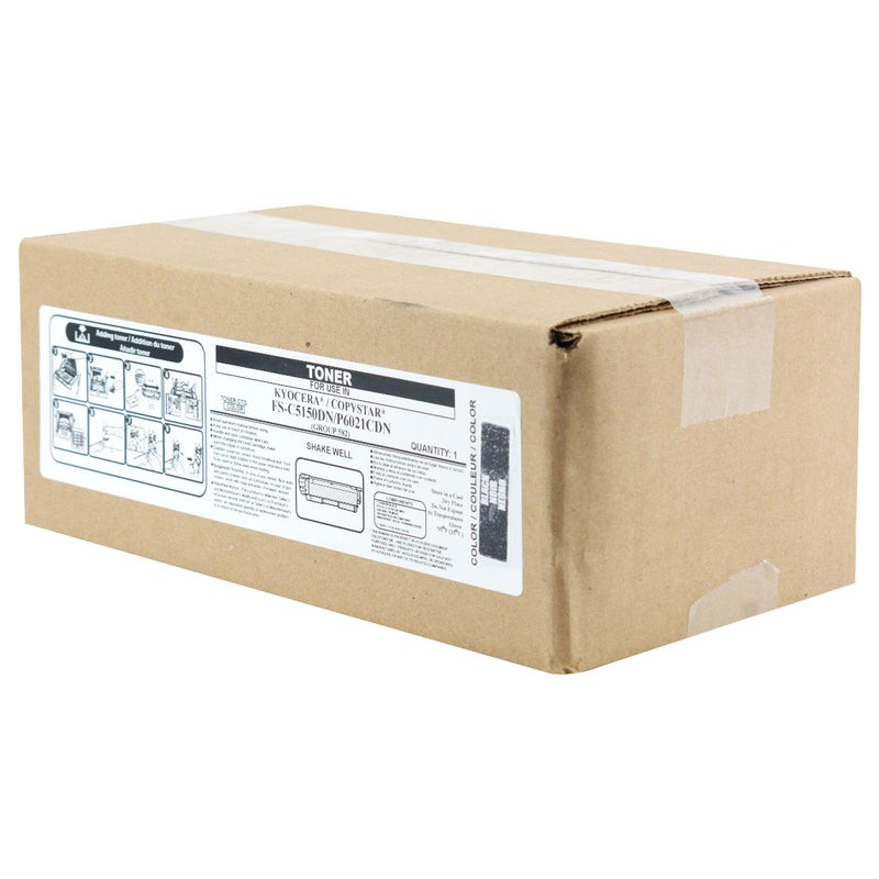 Compatible Kyocera Mita TK-582K (1T02KT0US0) Toner Cartridge, Black, 3.5K Yield, TAA Compliant, Made in USA