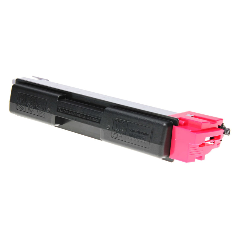 Compatible Kyocera Mita TK-582M (1T02KTBUS0) Toner Cartridge, Magenta, 2.8K Yield, TAA Compliant, Made in USA