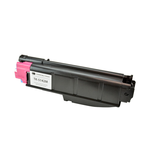 Compatible Kyocera Mita TK-5142M (1T02NRBUS0) Toner Cartridge, Magenta, 5K Yield