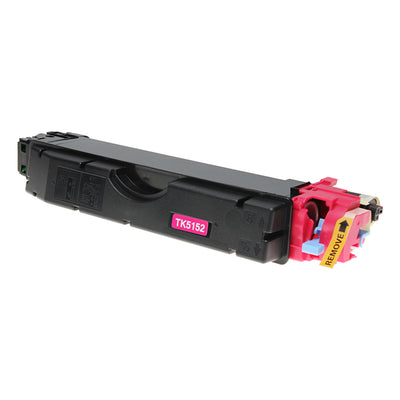 Compatible Kyocera Mita TK-5152M (1T02NSBUS0) Toner Cartridge, Magenta, 10K Yield, TAA Compliant, Made in USA