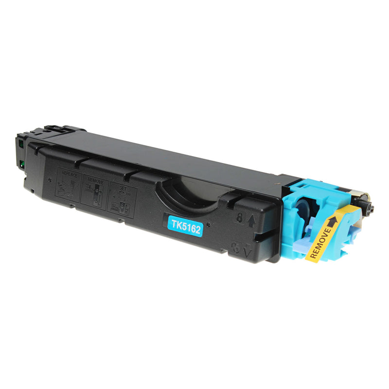 Compatible Kyocera Mita TK-5162C (1T02NTCUS0) Toner Cartridge, Cyan, 12K Yield, TAA Compliant, Made in USA
