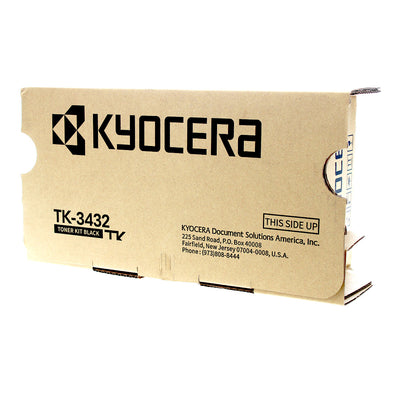 OEM Kyocera Mita TK-3432 (1T0C0W0US0) Toner Cartridge, Black, 21K Yield