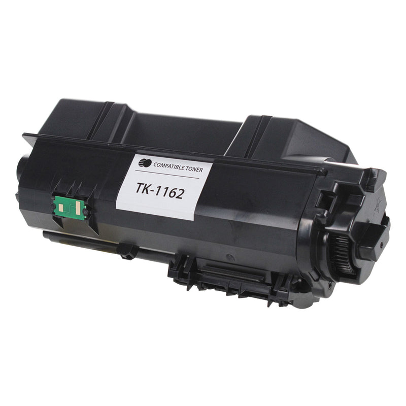 Compatible Kyocera Mita TK-1162 (1T02RY0US0) Toner Cartridge, Black, 14.4K Yield Jumbo