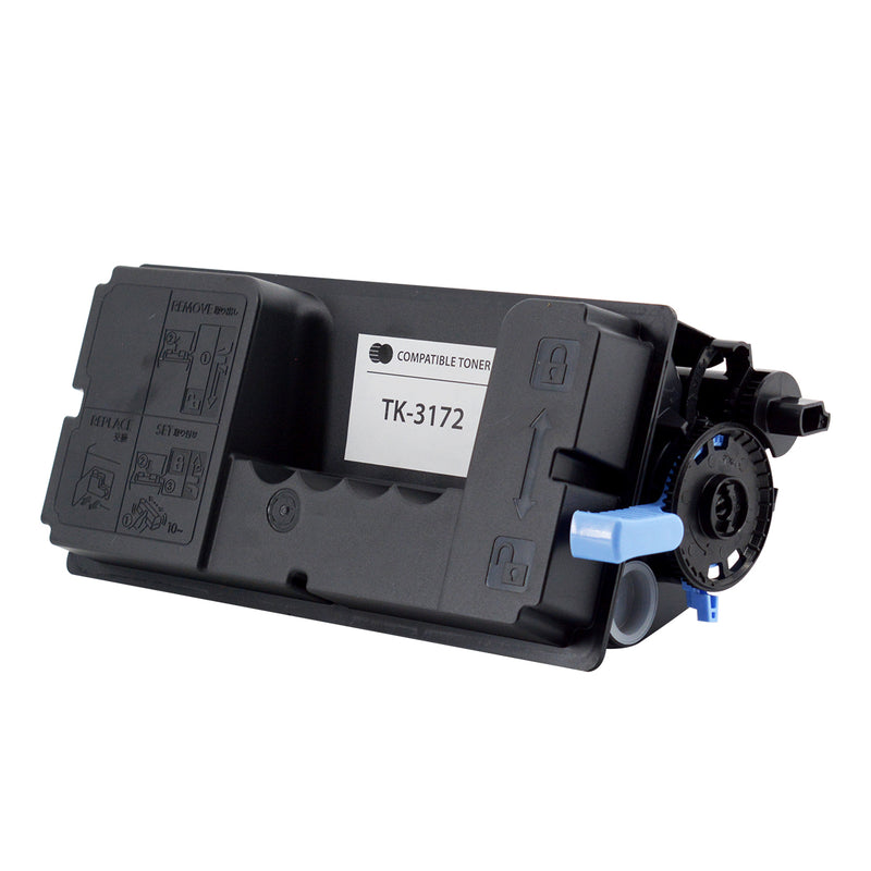 Compatible Kyocera Mita TK-3172 (1T02T80US0) Toner Cartridge, Black, 15.5K Yield