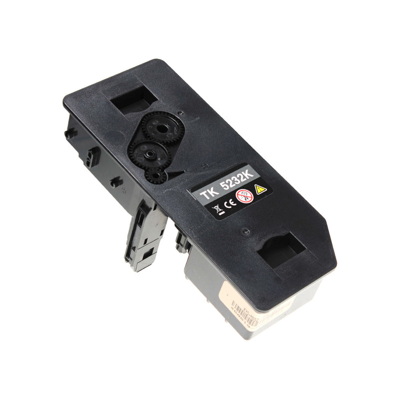Compatible Kyocera Mita TK-5232K (1T02R90US0) Toner Cartridge, Black, 2.6K High Yield, TAA Compliant, Made in USA