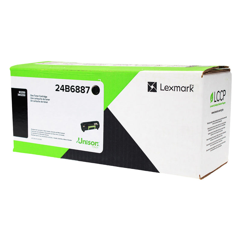 OEM Lexmark  (24B6887) Toner Cartridge, Black, 21K Yield