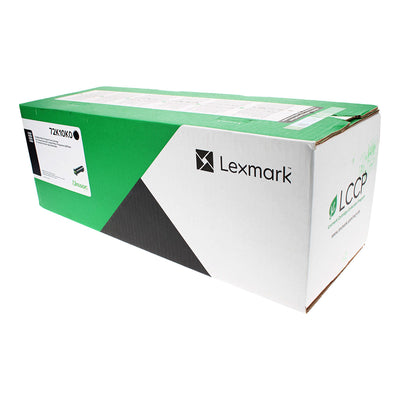 OEM Lexmark  (72K10K0) Toner Cartridge, Black, 8K Yield, Return Program