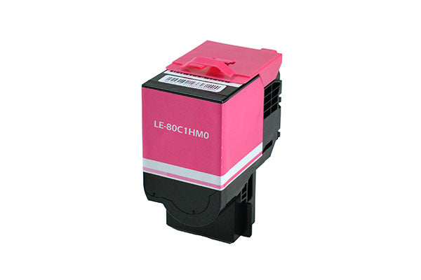 Compatible Lexmark 801HM (80C1HM0) Toner Cartridge, Magenta, 3K High Yield