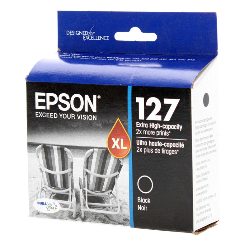 OEM Epson 127 (T127120) Inkjet, Black, 945 High Yield
