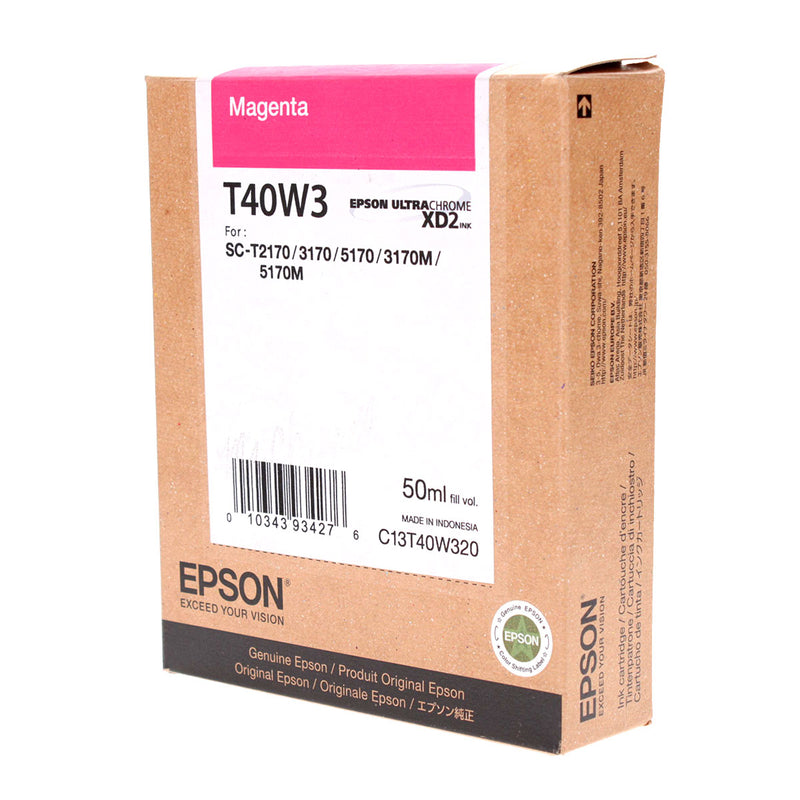 OEM Epson  (T40W320) Ink Cartridge, Magenta, 50 Ml