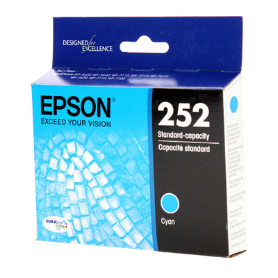 OEM Epson 252 (T252220) Inkjet, Cyan, 300 Yield