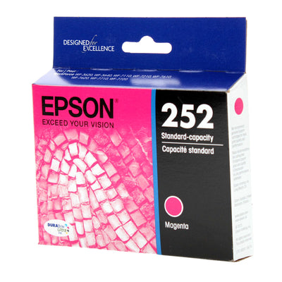 OEM Epson 252 (T252320) Inkjet, Magenta, 300 Yield