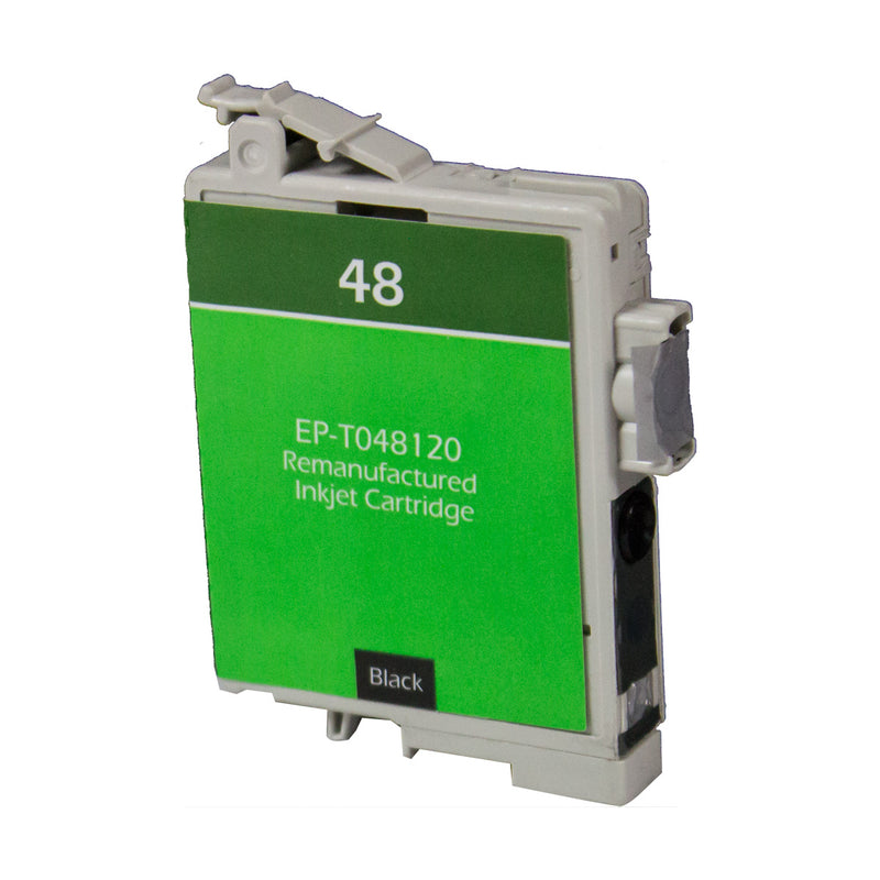 Remanufactured Epson 48 (T048120) InkJet Cartridge, Black, 430 Yield