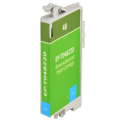 Remanufactured Epson 48 (T048220) InkJet Cartridge, Cyan, 430 Yield