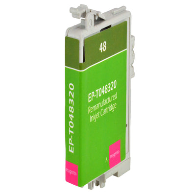 Remanufactured Epson 48 (T048320) InkJet Cartridge, Magenta, 430 Yield