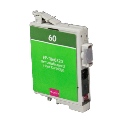 Remanufactured Epson 60 (T060320) InkJet Cartridge, Magenta, 600 Yield