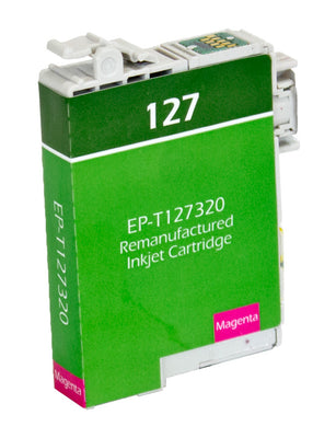 Remanufactured Epson 127 (T127320) InkJet Cartridge, Magenta, 775 Extra High Yield