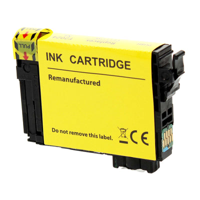 Remanufactured Epson 202XL (T202XL420) InkJet Cartridge, Yellow, 470 High Yield
