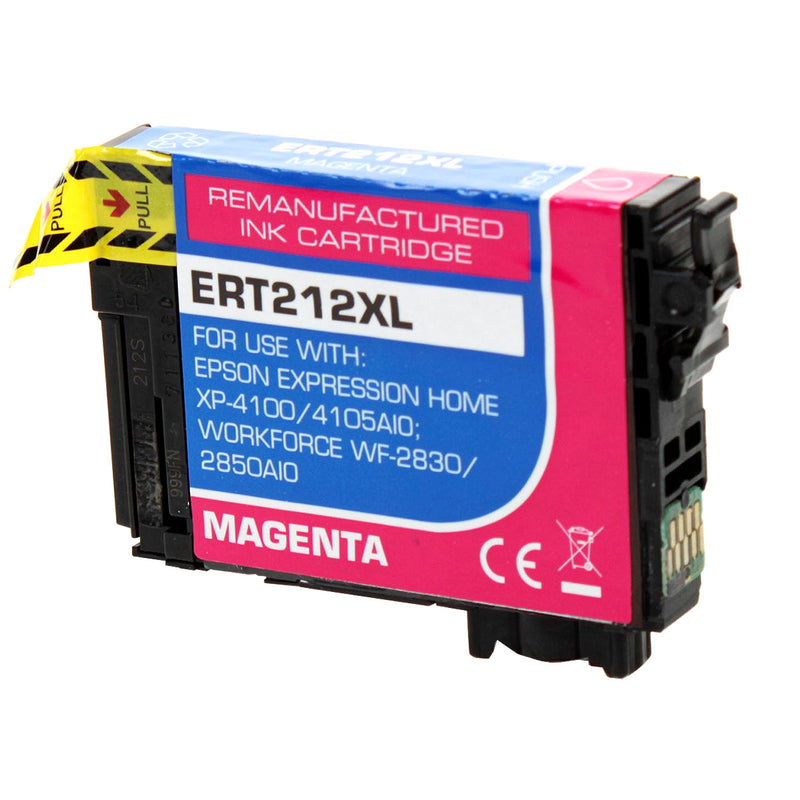 Remanufactured Epson 212XL (T212XL320) InkJet Cartridge, Magenta, 350 High Yield
