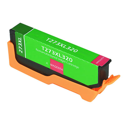 Remanufactured Epson 273XL (T273XL320) InkJet Cartridge, Magenta, 650 High Yield