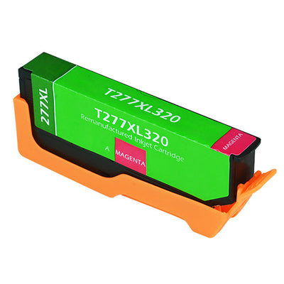 Remanufactured Epson 277XL (T277XL320) InkJet Cartridge, Magenta, 740 High Yield