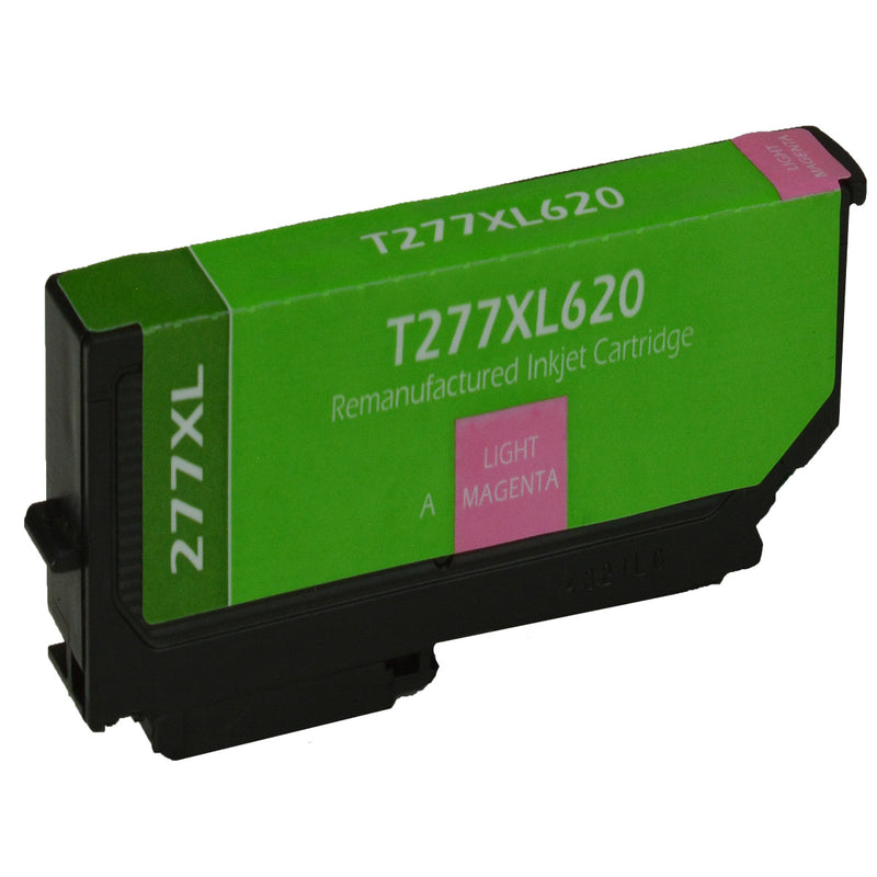 Remanufactured Epson 277XL (T277XL620) InkJet Cartridge, Light Magenta, 740 High Yield