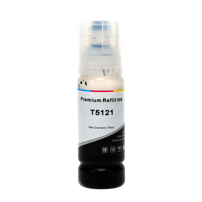 Remanufactured Epson 512 (T512120) InkJet Cartridge, Photo Black, 5K Yield