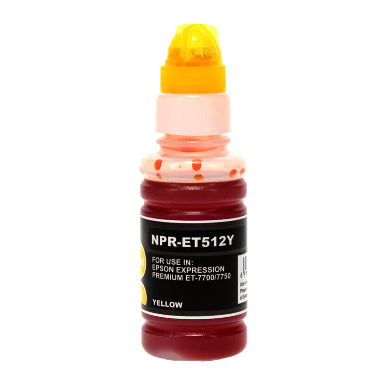 Remanufactured Epson 512 (T512320) InkJet Cartridge, Yellow, 5K Yield