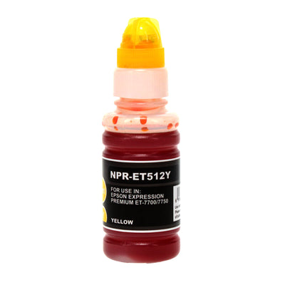 Remanufactured Epson 512 (T512320) InkJet Cartridge, Yellow, 5K Yield