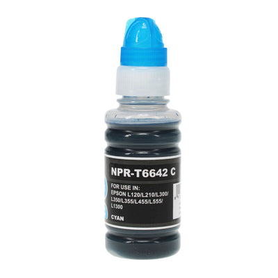 Remanufactured Epson 664 (T664220) InkJet Cartridge, Cyan, 7500 Yield