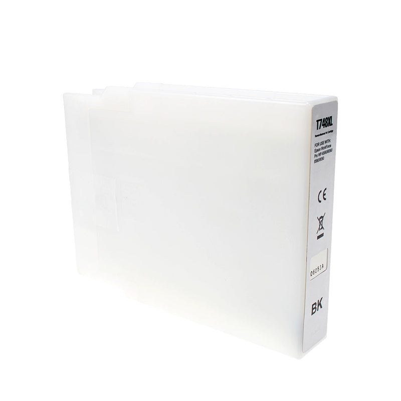 Remanufactured Epson  T748XL120 (748) Wide Format Ink, Black, 5K High Yield