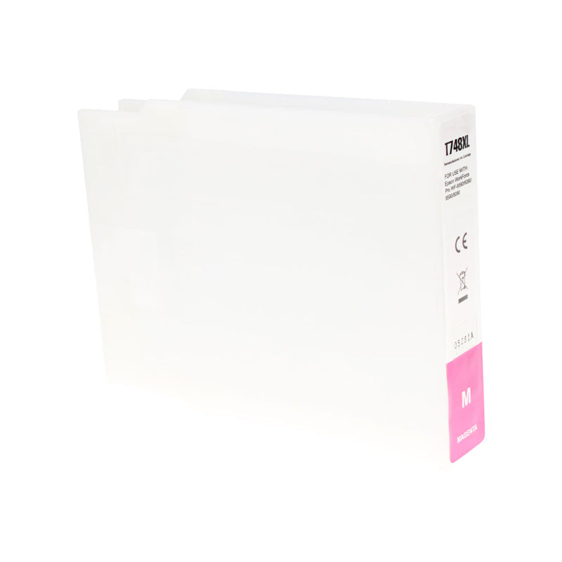 Remanufactured Epson T748XL320 (748) Wide Format Ink, Magenta, 4K High Yield