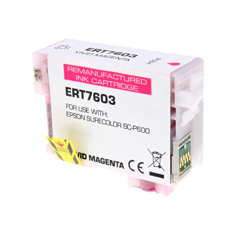 Remanufactured Epson 760 (T760320) Wide Format, Magenta, 25.9ml Yield