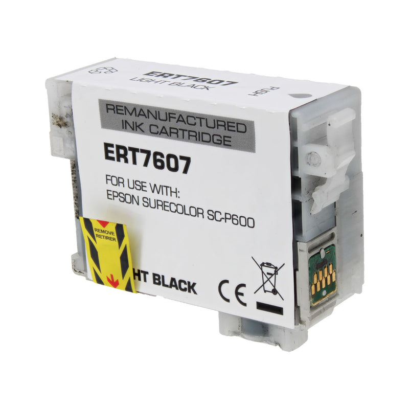 Remanufactured Epson 760 (T760720) Wide Format, Light Black, 25.9ml Yield