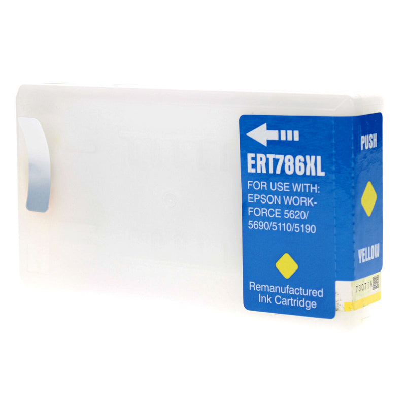 Remanufactured Epson 786XL (T786XL420) InkJet Cartridge, Yellow, 2000 Ultra High Yield