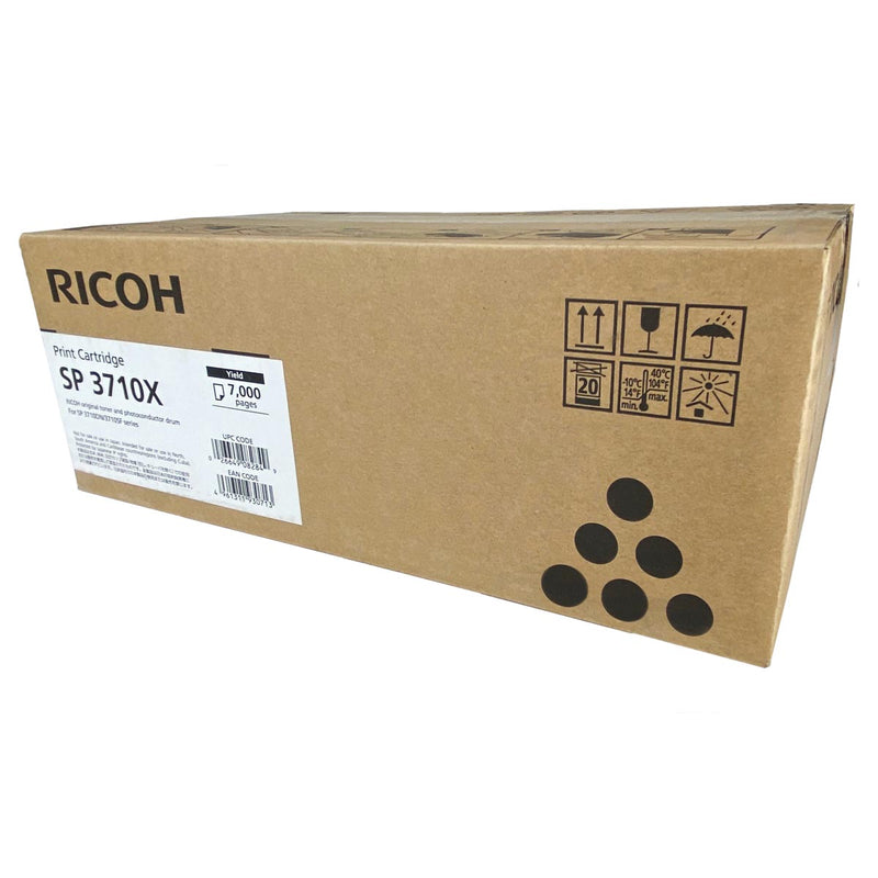 OEM Ricoh  (408284) Toner Cartridge, Black, 7K Yield